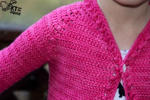 Hope Cardi Free Crochet pattern KT and the squid