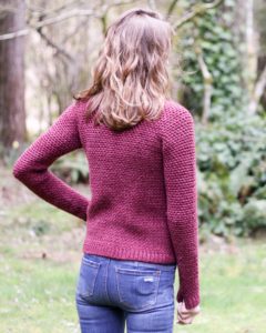 BTB Raglan Pullover Free Crochet Pattern | KT and the Squid