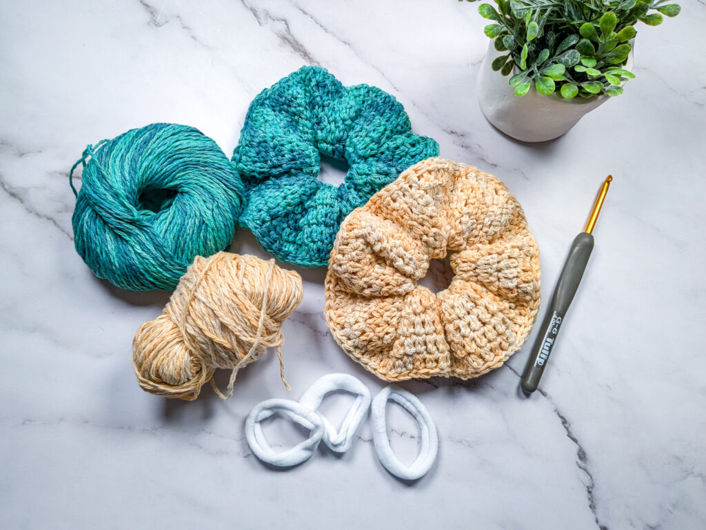 crochet scrunchie pattern
